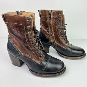 BED STU Womens Boot SZ 6.5 Oath Judgement Cobbler Series Cap Toe Bootie Handmade